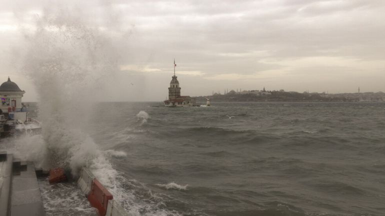 Силният вятър е отнесъл покриви и изкоренил дървета в турския