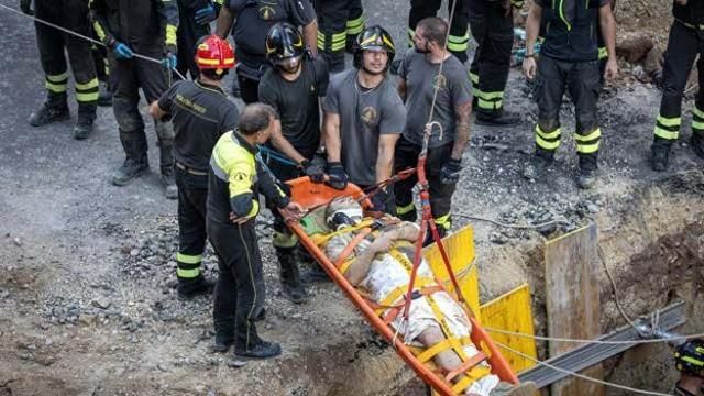 Италианец беше спасен от рухнал тунел край Ватикана. Според полицията,