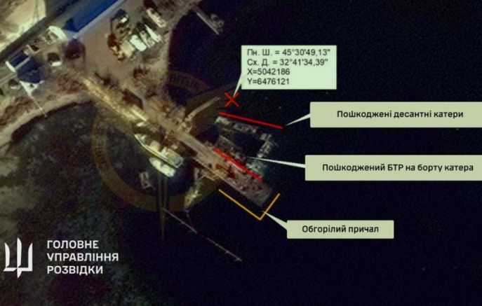 Украински военноморски дронове атакуваха и потопиха два скоростни руски десантни