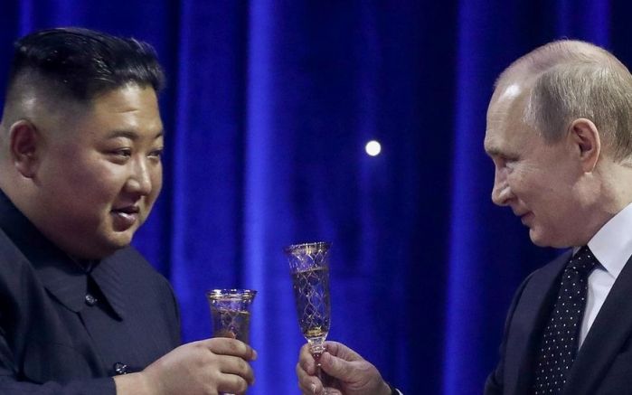 Ким Чен Ун и Владимир Путин