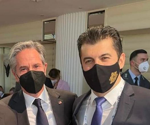 Македонският премиер Димитър Ковачевски разпространи снимка от среща с държавния