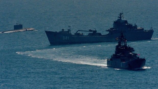 Руски военни кораби са прекосили протока Баб-ел-Мандеб и са навлезли
