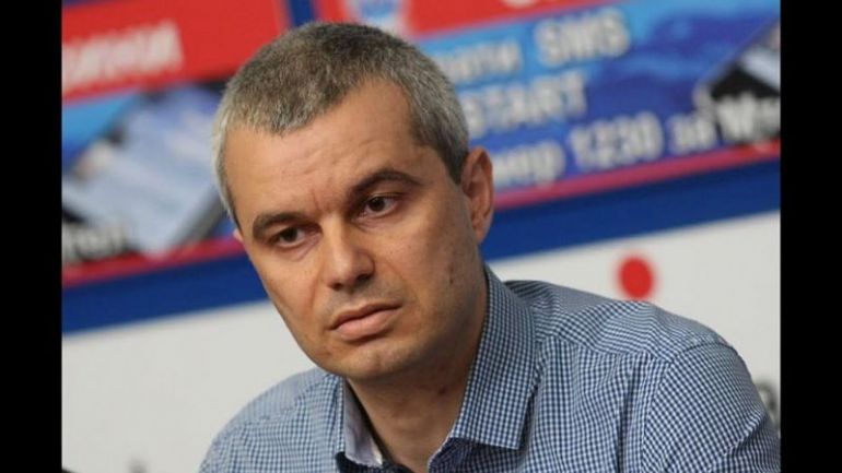 Лидерът на ПП Възраждане и български депутат Костадин Костадинов е
