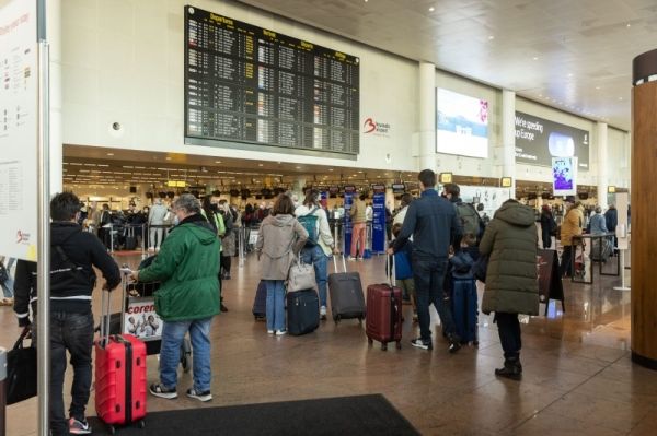 Летището в Брюксел е засегнато сериозно от масовата стачка в