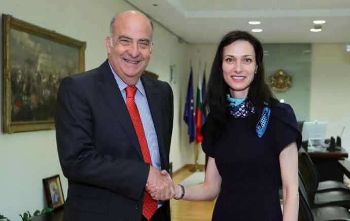 Вицепремиерът и външен министър Мария Габриел прие посланика на САЩ