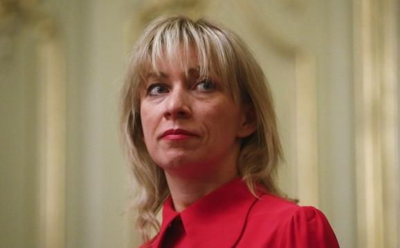 Говорителката на руското външно министерство Мария Захарова заяви, че в отговор
