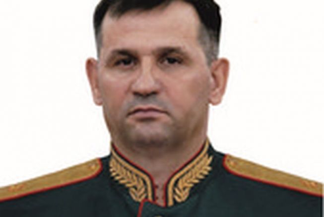 Ген. Михаил Зуско, командващт 58-а армия от южния военен окръг