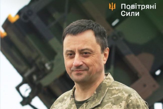 Микола Олешчук, снимка: Въздушни сили на Украйна, Телеграм