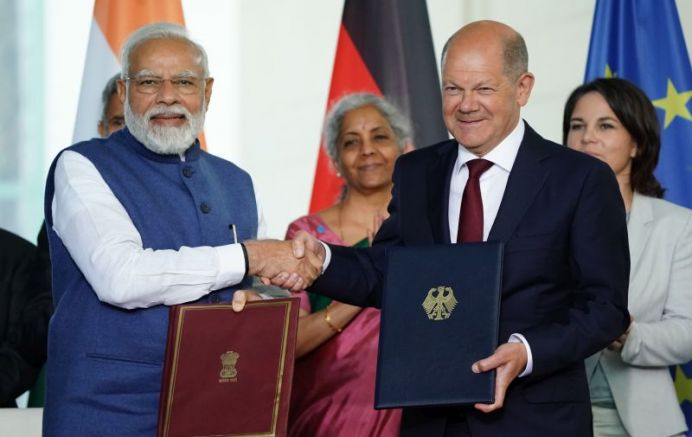 Германия ще предостави 10 милиарда евро на Индия в следващите