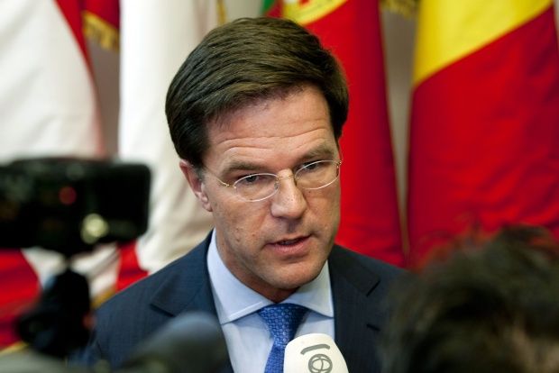 Нидерландският министър председател Марк Рюте заяви че Нидерландия временно ще разположи