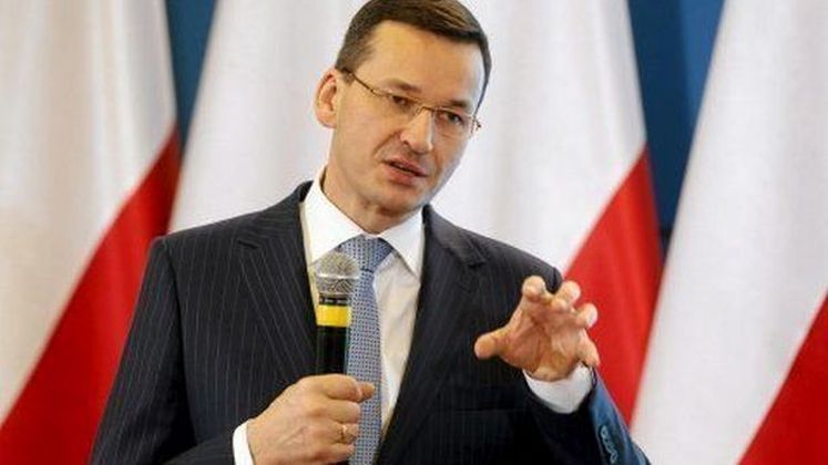 Министър председателят на Полша Матеуш Моравецки каза днес че управляващата националистическа
