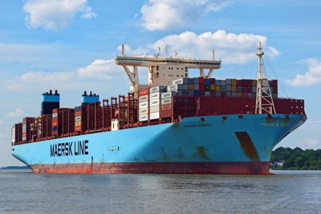 Мерск, която е най-голямата в света компания за контейнерни превози,