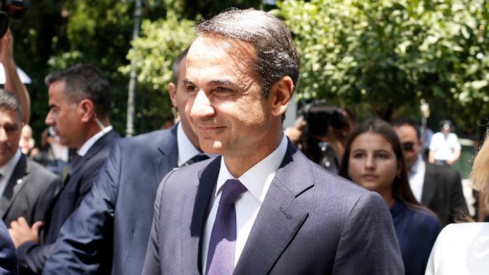 Кириакос Мицотакис последният гръцки министър председател и лидер на партията Нова