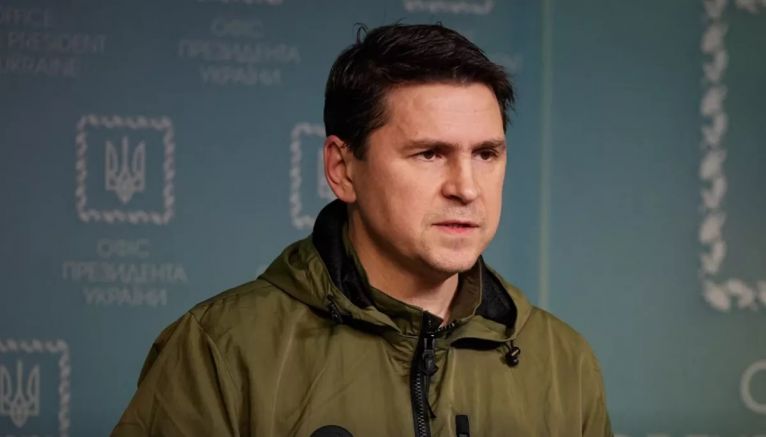 Михаил Подоляк съветник на ръководителя на канцеларията на президента иронизира