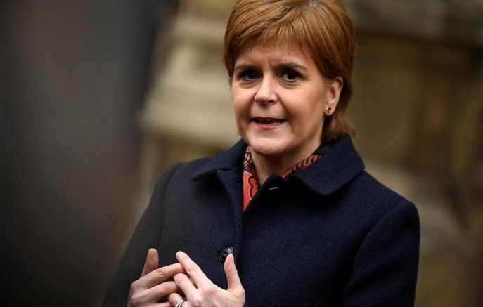 Премиерът на Шотландия Никола Стърджън предупреди че задаващото се бедствие