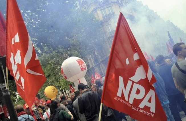 Френската лява партия Нова антикапиталистическа партия се разследва за възхваляване