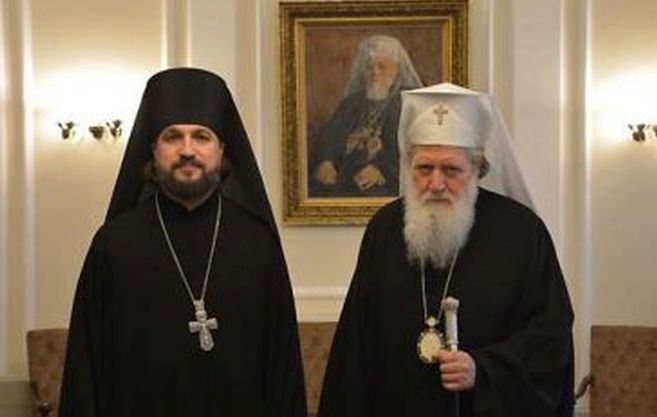 Патриарх Неофит и Вассиан Змеев