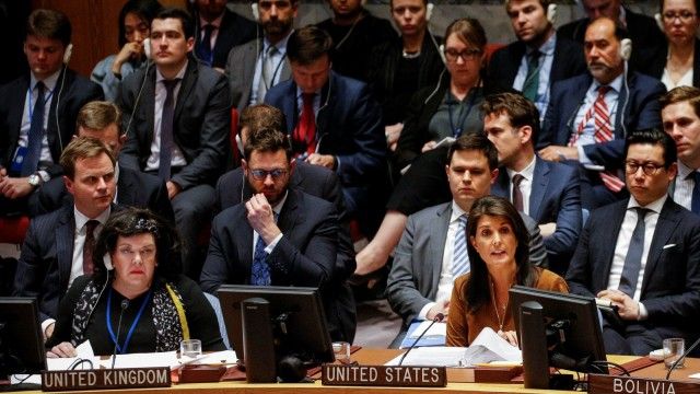 САЩ се противопоставиха в сряда на палестинския натиск за пълноправно