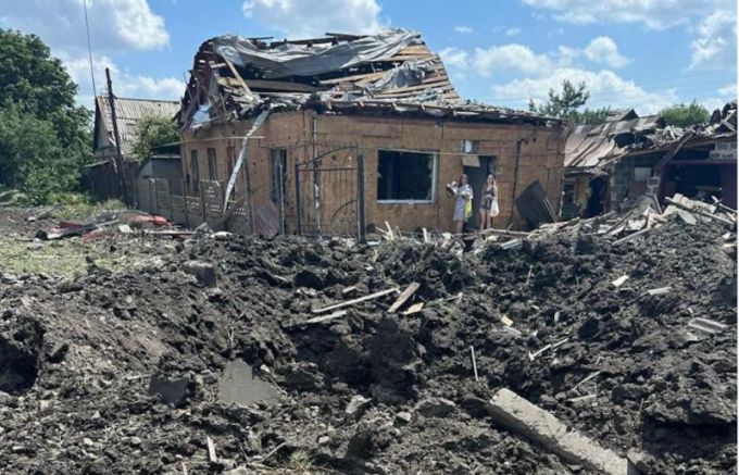 Руските окупатори атакуваха град Покровск в украинската Донецка област с