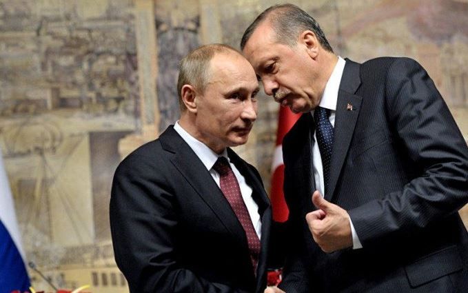 Владимир Путин и Реджеп Ердоган, снимка: архив