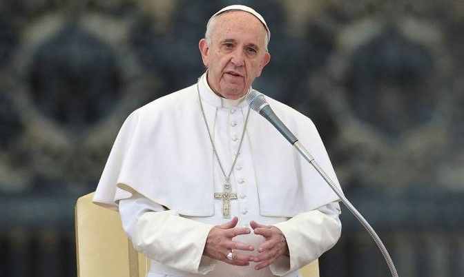 Папа Франциск си навлече критики за това че в неотдавнашна