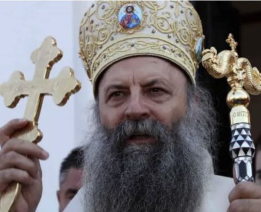 Сръбският патриарх Порфирий се включи лично в антибългарската кампания на