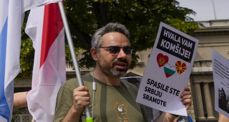 Руският антивоенен активист Петър Никитин, постоянно пребиваващ в Сърбия, заяви