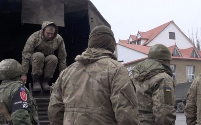 Всички те са руски бойци попаднали в украински плен И