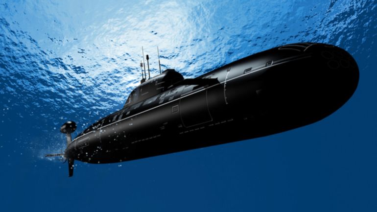 Руската атомна подводница със специално предназначение (АСП) Белгород от проект