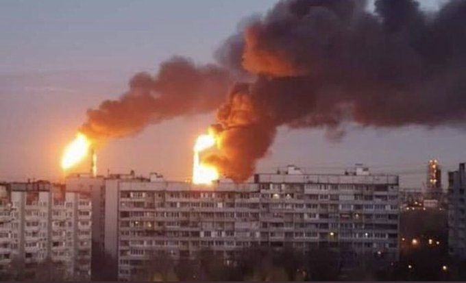 Пожар е избухнал в руската фабрика Чернишев тази сутрин В завода