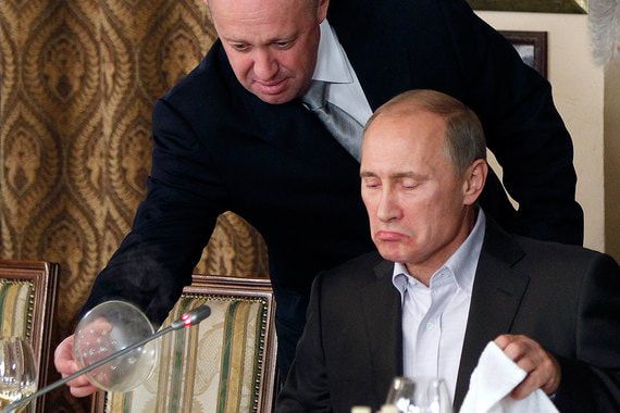 Руският бизнесмен Евгений Пригожин наричан още главният готвач на Путин
