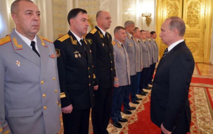 Военният експерт Пьотр Черник смята, че властелинът на Кремъл Владимир