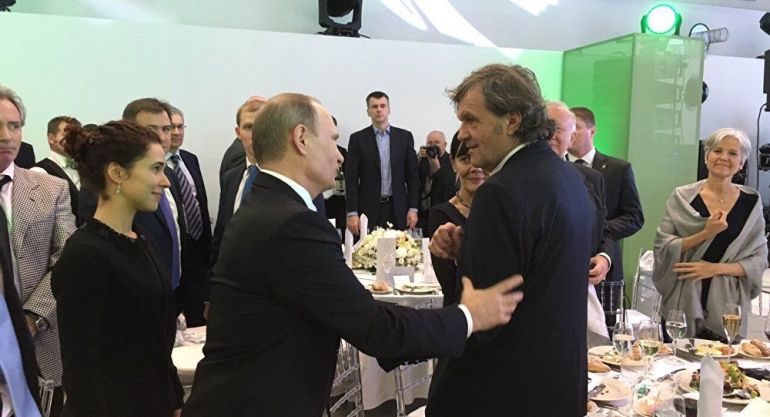 Руският президент Владимир Путин прие лично в Кремъл сръбският режисьор