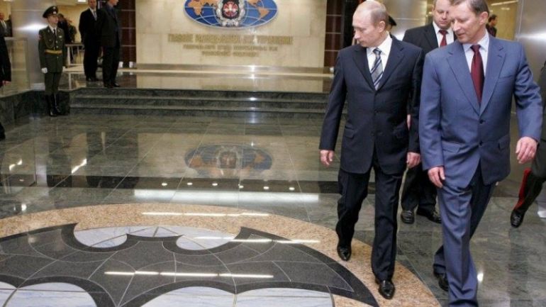 Путин в сградата на ГРУ