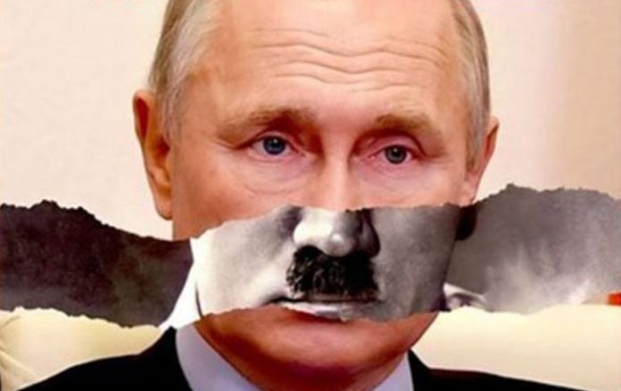 Путин i мустака на Хитлер на корицата "Тайм"