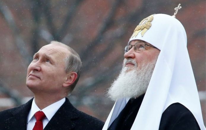 Руската православна църква РПЦ обяви агресивната война на Москва срещу