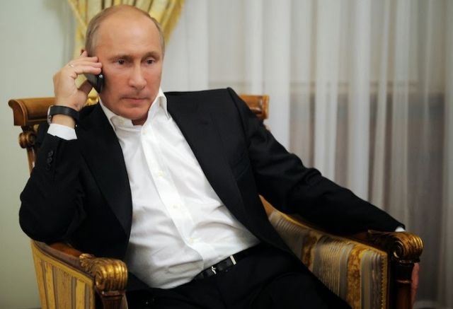 Руският президент Владимир Путин е заявил днес в телефонен разговор