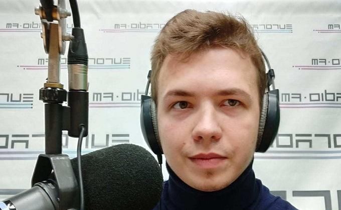 Роман Протасевич - опозиционният беларуски журналист и блогър, когото властите