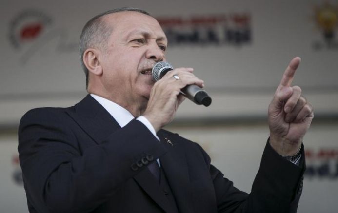 Президентът Реджеп Тайип Ердоган за пореден път упрекна опозицията, че