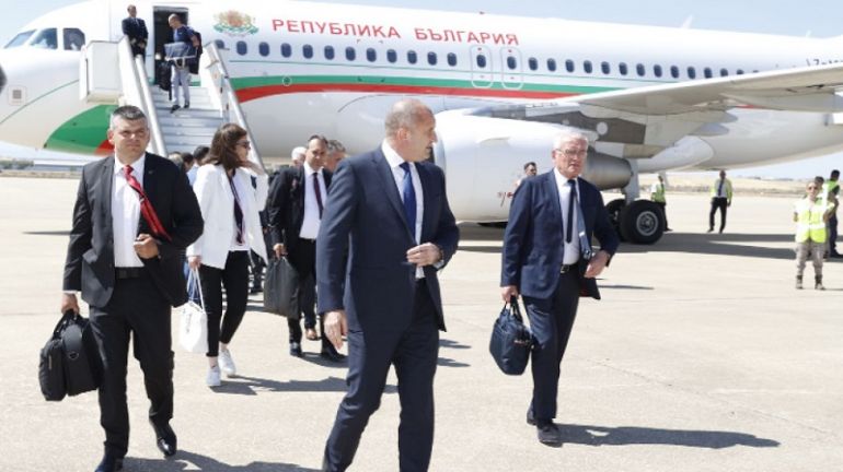 Президентът Румен Радев пристигна в Мадрид за участие в срещата