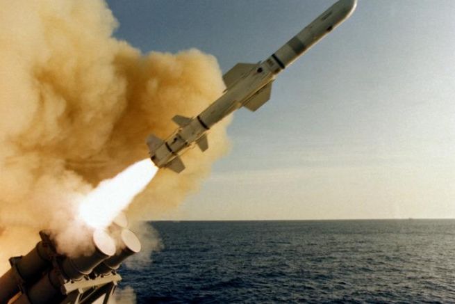 След разполагането на противокорабните ракети Harpoon на брега на Украйна