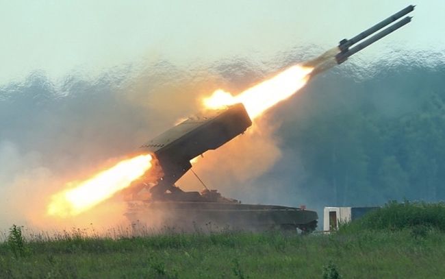 Ракетни удари по град в окупираната от Русия Луганска област