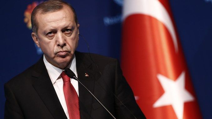 Президентът на Турция Реджеп Таип Ердоган заяви че недостатъчната реакция