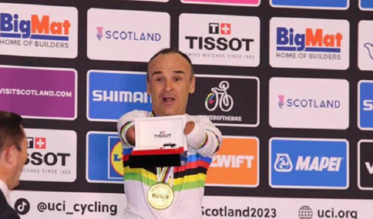 Испанският колоездач с увреждания Рикардо Тен спечели третата си световна