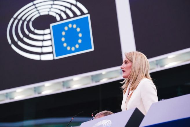 Председателят на Европейския парламент Роберта Мецола коментира разговорите за влизането