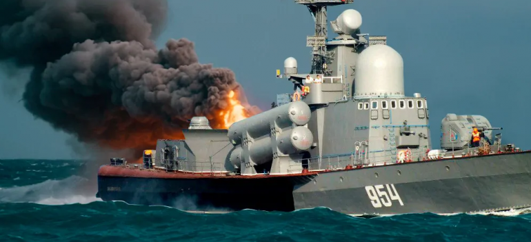 Украйна вече е потопила една пета от Черноморския флот на