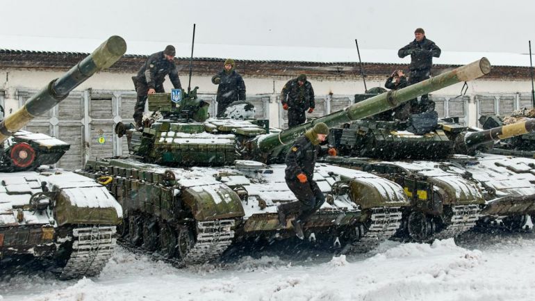 В Беларус войски се разполагат до границата с Украйна преди