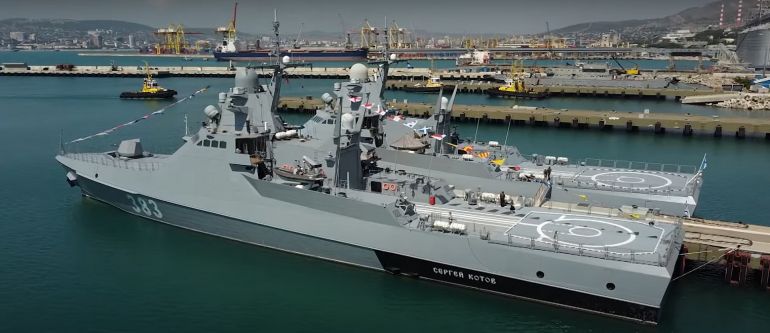 Руският Черноморски флот се подготвя за блокада на украинските пристанища