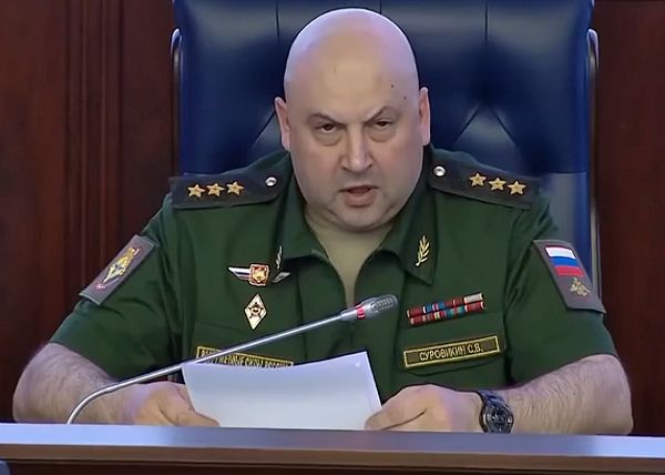 Генерал Сергей Суровикин който е смятан за близък до Пригожин