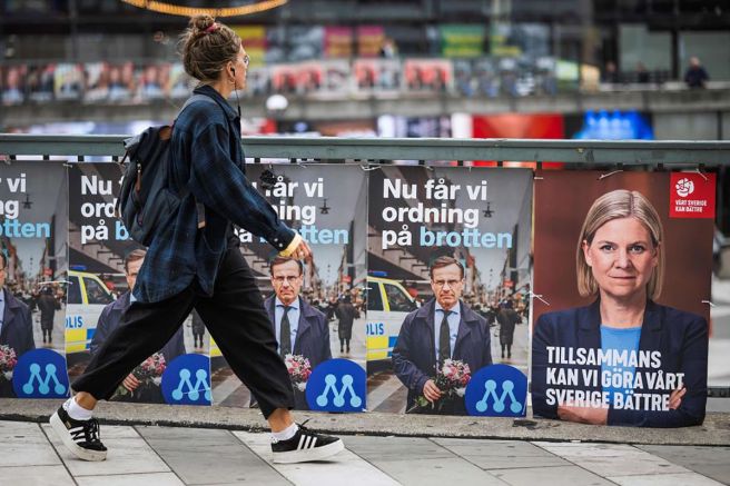 Швеция гласува на парламентарни избори днес Премиерът Магдалена Андершон се
